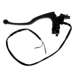 The clutch lever is attached to the ATV 250 Stxe body