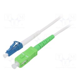 1 pcs x Goobay - 59616 - Fiber patch cord, OS2, LC/UPC,SC/APC, 30m, Optical fiber: 9/125um