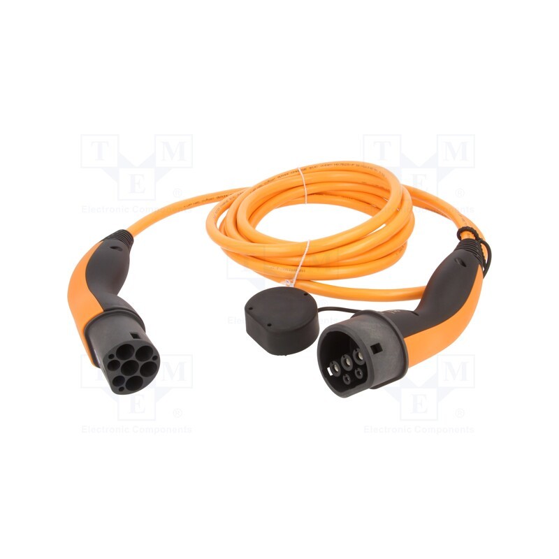 1 pcs x LAPP - 5555934026 - Cable: eMobility, 1x0.5mm2,3x6mm2, 250V, 7.4kW, IP55, 5m, 32A