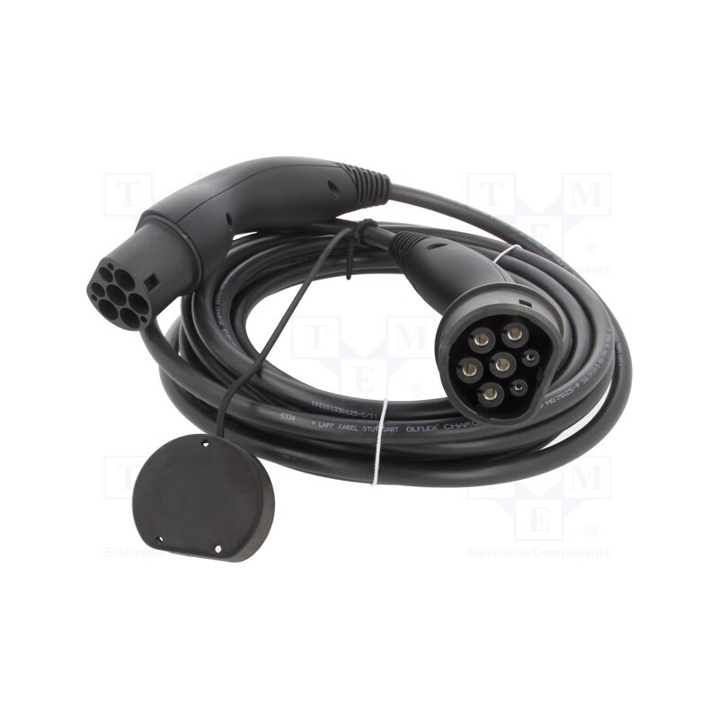 1 pcs x LAPP - 5555934005 - Cable: eMobility, 1x0.5mm2,5x2.5mm2, 440V, 11kW, IP55, 7m, 20A