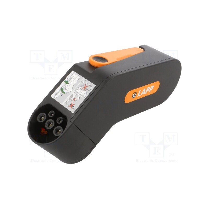 1 pcs x LAPP - 5555925004 - Charger: eMobility, 230V, 2.3kW, IP44, BS 1363 (G) plug,Type 2