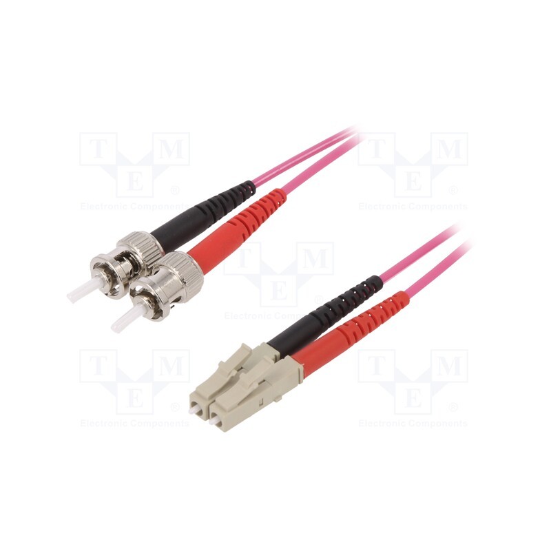 1 pcs x LAPP - 29032402 - Fiber patch cord, OM4, LC/UPC,ST/UPC, 2m, Optical fiber: 50/125um