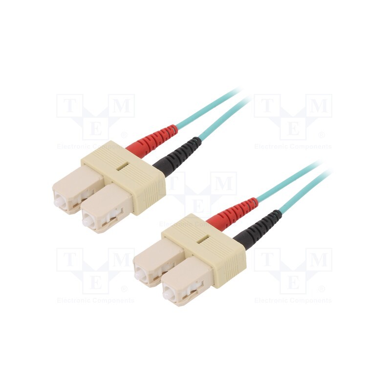 1 pcs x LAPP - 29011302 - Fiber patch cord, OM3, SC/UPC,both sides, 2m, LSZH, blue