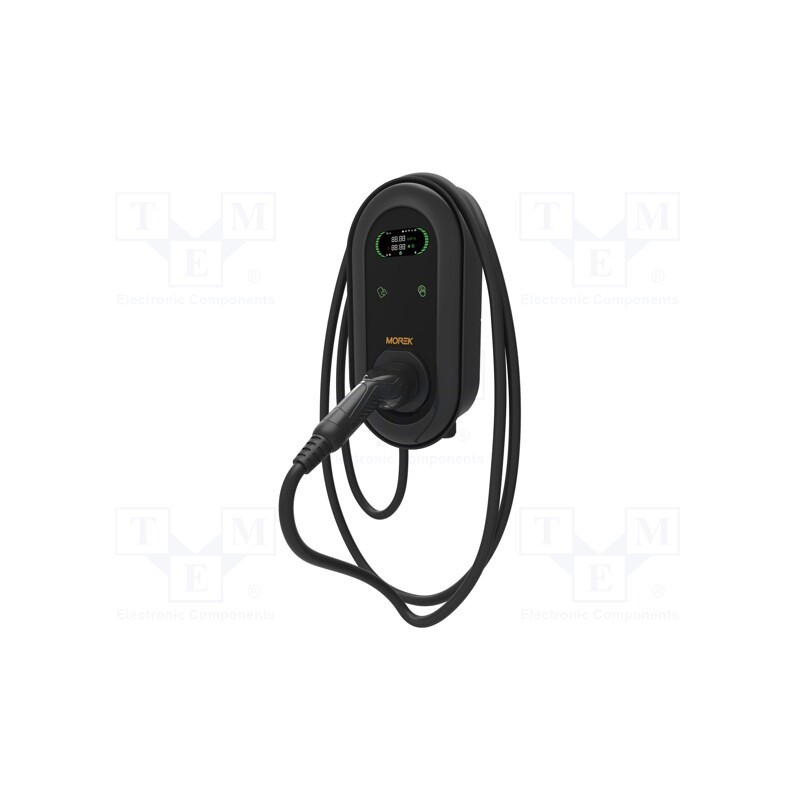 1 pcs x MOREK - MEV11DREW5T2 - Charger: eMobility, 400V, 11kW, IP55, wires,Type 2, 5m, 32A
