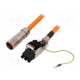 1 pcs x IGUS - MAT9851590 3M - Harnessed cable, 3m, PUR, chainflex, Siemens, servo