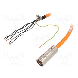 1 pcs x IGUS - MAT9851540 5M - Harnessed cable, 5m, PUR, chainflex, Siemens, servo