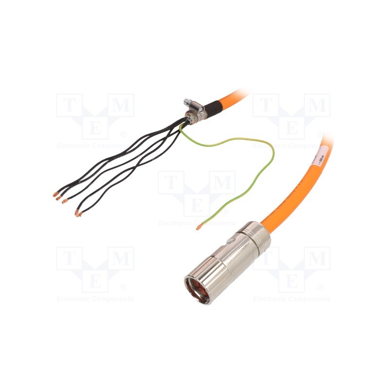 1 pcs x IGUS - MAT9851540 5M - Harnessed cable, 5m, PUR, chainflex, Siemens, servo