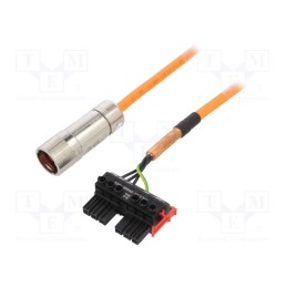 1 pcs x IGUS - MAT98515123 5M - Harnessed cable, 5m, PUR, chainflex, Siemens, servo