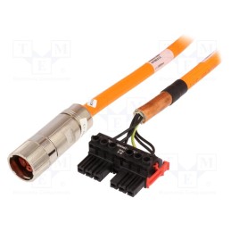 1 pcs x IGUS - MAT98515123 10M - Harnessed cable, 10m, PUR, chainflex, Siemens, servo