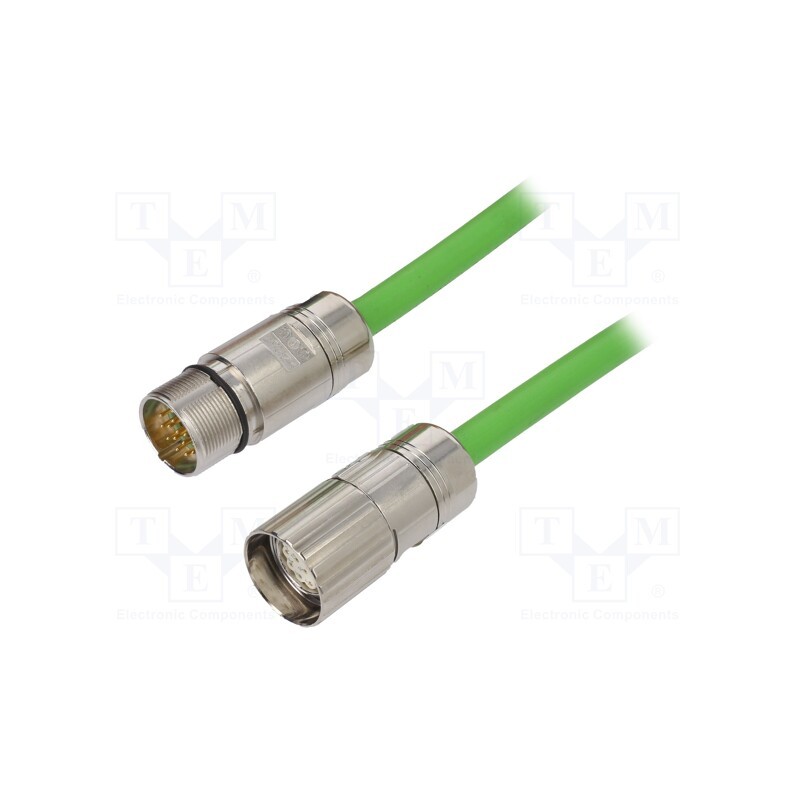 1 pcs x IGUS - MAT9841528 5M - Harnessed cable, 5m, PUR, chainflex, Siemens, signal