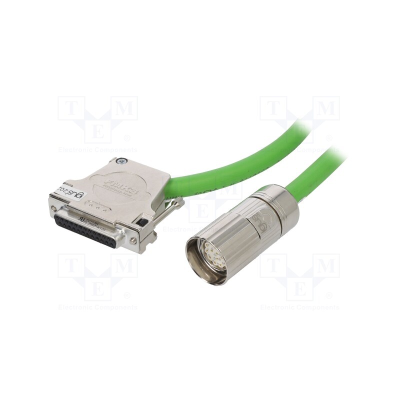1 pcs x IGUS - MAT9841504 5M - Harnessed cable, 5m, PUR, chainflex, Siemens, signal