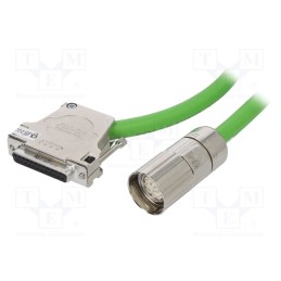 1 pcs x IGUS - MAT9841504 3M - Harnessed cable, 3m, PUR, chainflex, Siemens, signal