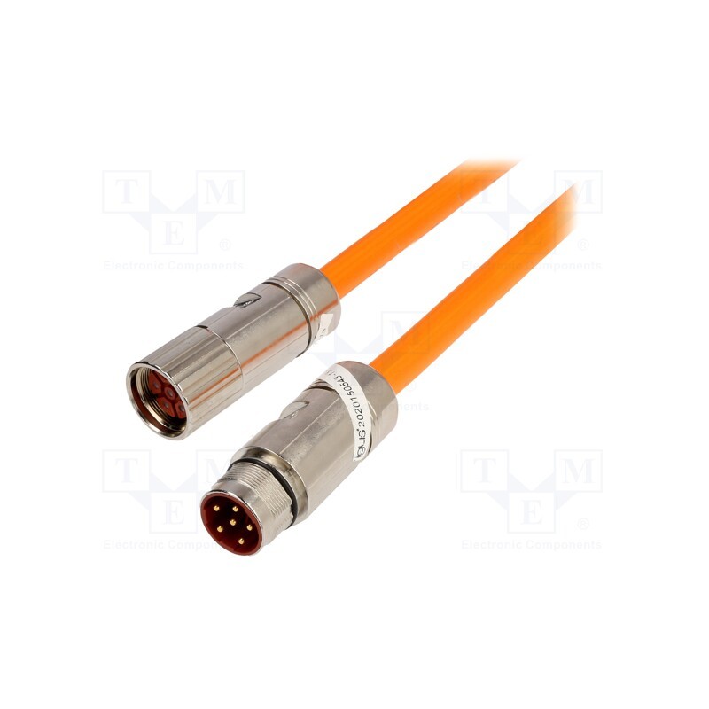 1 pcs x IGUS - MAT9061001 5M - Harnessed cable, 5m, PUR, chainflex, Siemens, servo