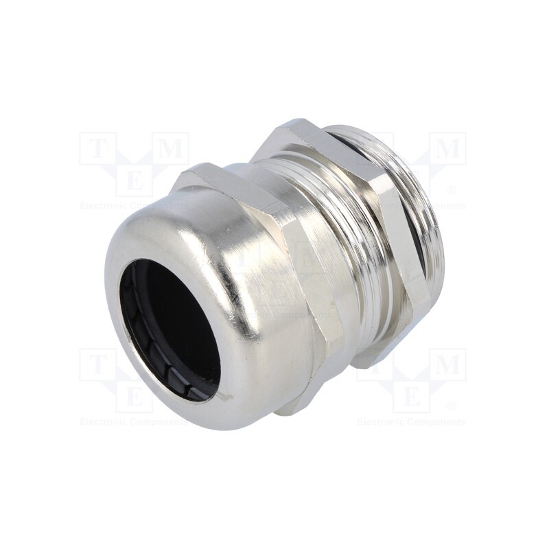 1 pcs x HELUKABEL - HT-MS PG29 - Cable gland, PG29, IP68, brass, Body plating: nickel