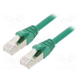 1 pcs x LAPP - 24441351 - Patch cord, ETHERLINE® Cat.6a,S/FTP, 6a, stranded, Cu, LSZH, green