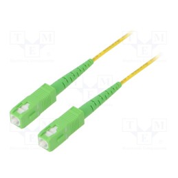 1 pcs x LOGILINK - FPSSC20 - Fiber patch cord, OS2, SC/APC,both sides, 20m, LSZH, yellow