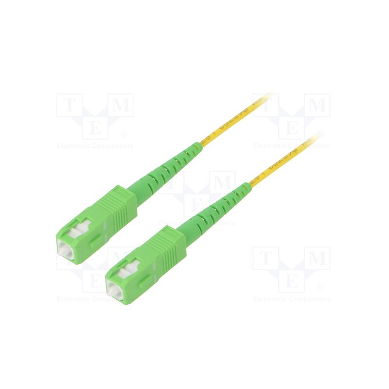 1 pcs x LOGILINK - FPSSC20 - Fiber patch cord, OS2, SC/APC,both sides, 20m, LSZH, yellow