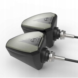 LED turn signals with rear brake light, 2 pcs, E11 approval