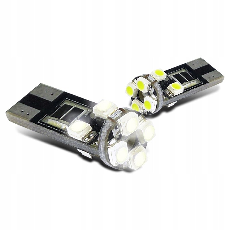 LED bulb 8smd 1210 w5w t10 blue parking light