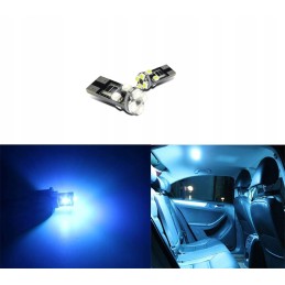 LED bulb 8smd 1210 w5w t10 blue parking light