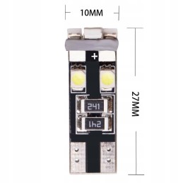 LED bulb 8smd 1210 w5w t10 blue parking light