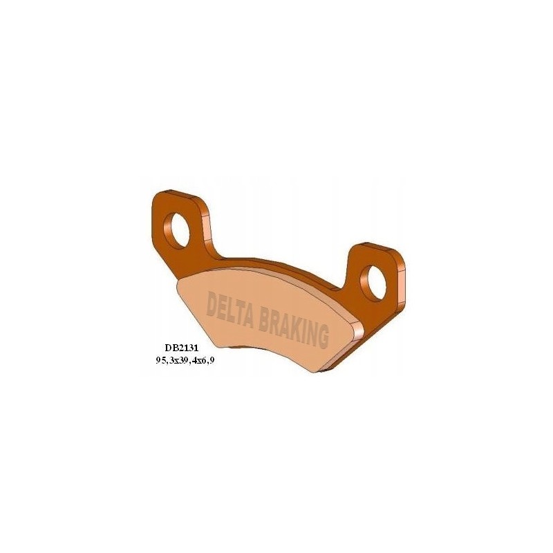 Rear pads delta can am ds 450 08 14