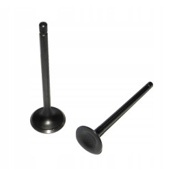 Intake and exhaust head valves for atv 125cc quad bike