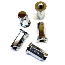 Etc. wheel nuts 3 8 inch ATV Polaris flat