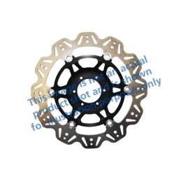 EBC VR 1134 floating brake disc, black