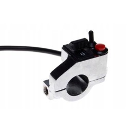 Universal turn signal switch for ATV, chrome