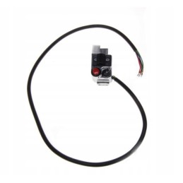 Universal turn signal switch for ATV, chrome