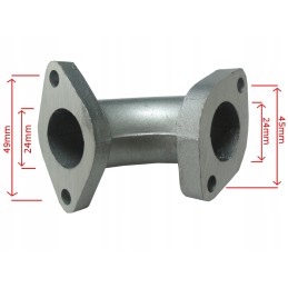 Carburetor collector, intake pipe, Cross ATV 110 125