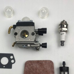 Carburetor for stihl fs55r fs55rc km55 hl45 fs45c
