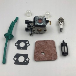 Carburetor for stihl fs55r fs55rc km55 hl45 fs45c