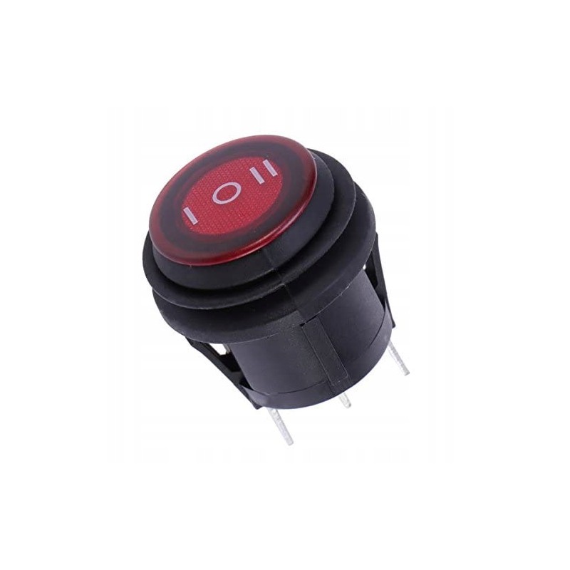 Switch universal switch 100 waterproof red pr18103w on off