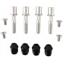 All balls front wheel studs and nuts