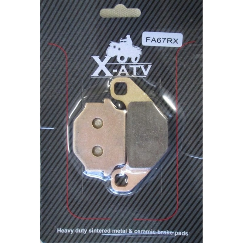 Brake pads lucky star 250 300 tgb blade fa67rx db2050