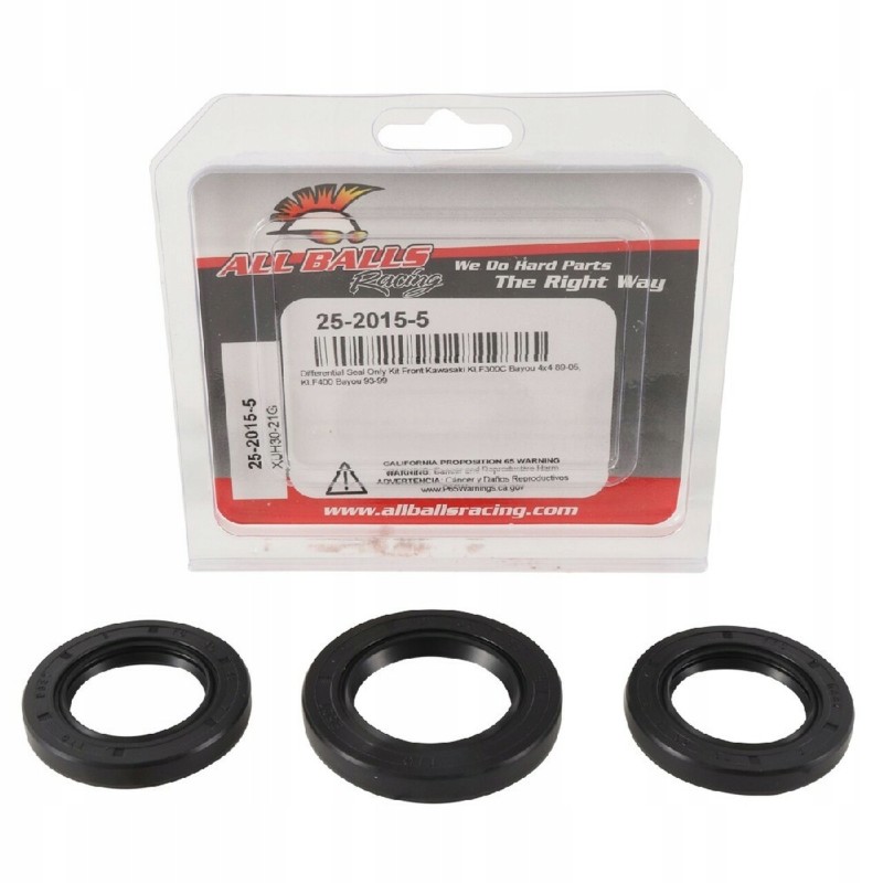 Front differential seals for Kawasaki KLF300C