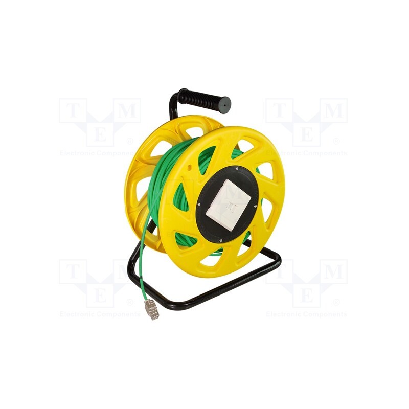 1 rol x LOGILINK - CQ5060S - Wire, S/FTP, 7, solid, Cu, PUR, green, 60m, Kit: plastic reel,cable