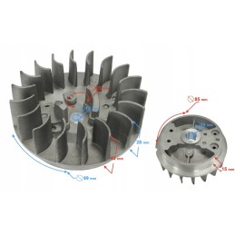 Magneto wheel fan mini bike pocket cross atv