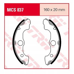 Trw MCS837 brake shoes 160x20mm h347