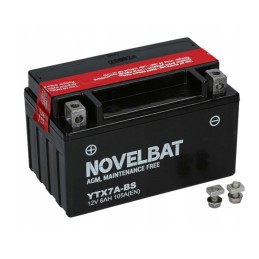 Novelbat agm 12v 6ah 90a ytx7a bs l etx7a bs