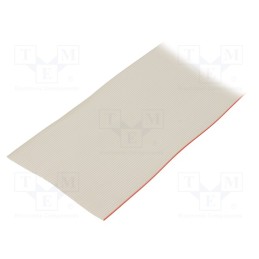 1 rol x HARTING - 9180647004 - Wire: ribbon, 1.27mm, stranded, Cu, unshielded, PVC, grey, 100m