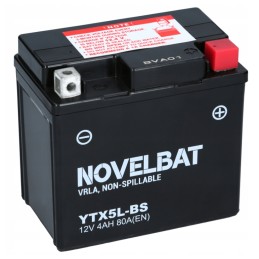 Novelbat agm 12v 4ah 70a ytx5l bs p etx5l bs