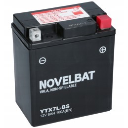 Novelbat agm 12v 6ah 100a ytx7l bs p etx7l bs