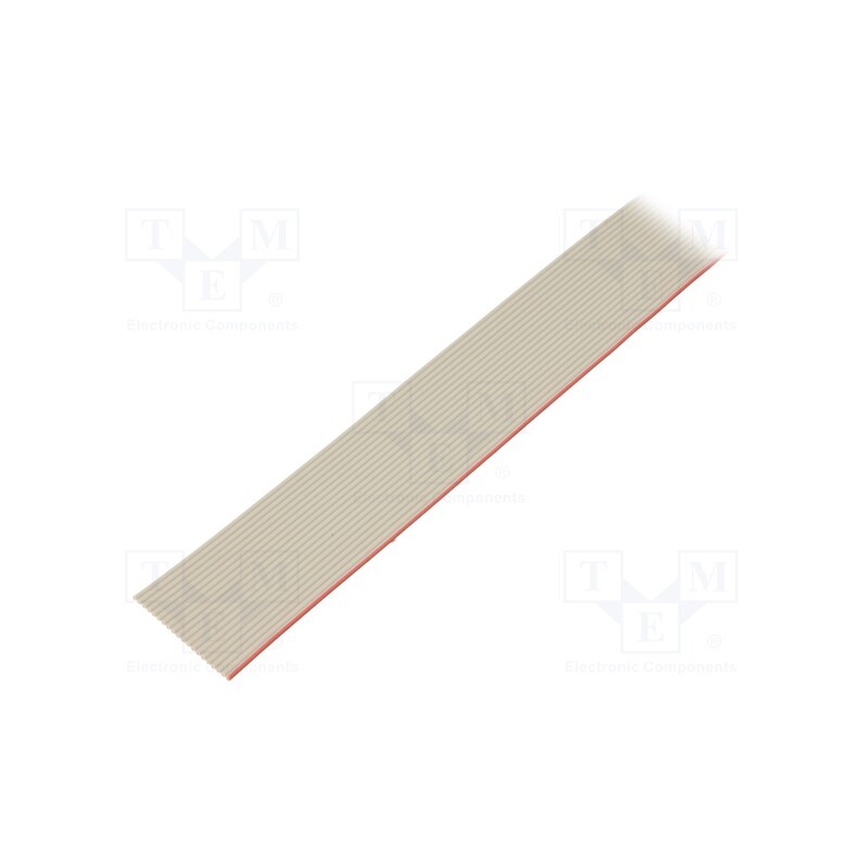 1 rol x HARTING - 9180207004 - Wire: ribbon, 1.27mm, stranded, Cu, unshielded, PVC, grey, 100m