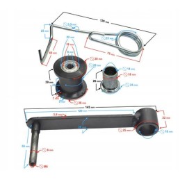 Chain tensioner atv 150 200 250 moretti