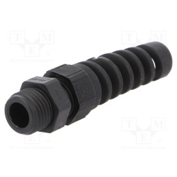1 pcs x LAPP - 53015800 - Cable gland, with strain relief, PG7, IP68, polyamide, black