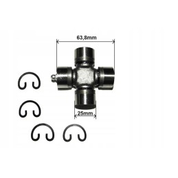 Shaft cross member 25x63 8mm quad atv steering system
