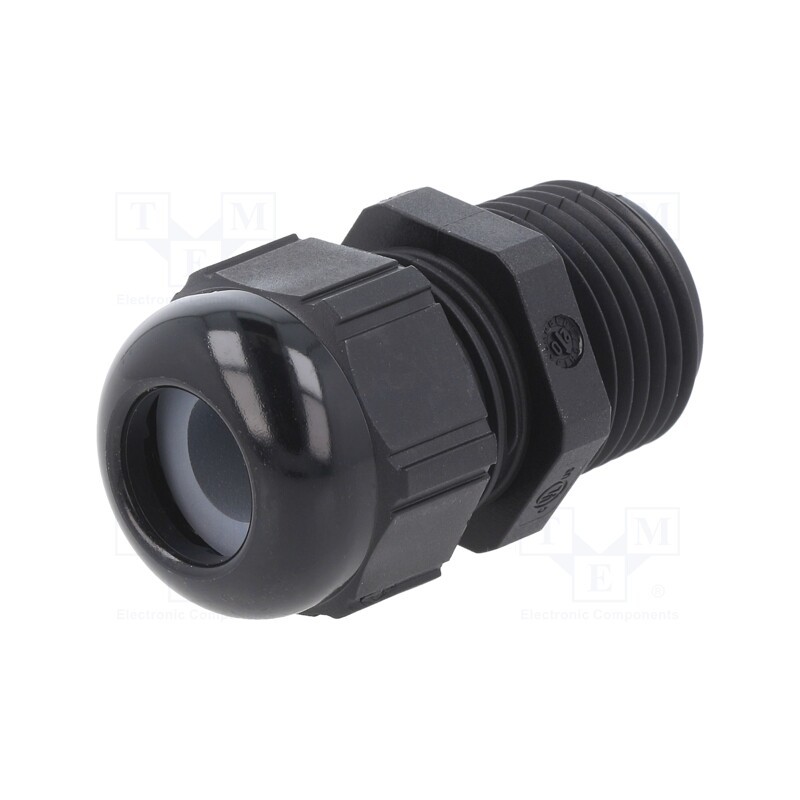 1 pcs x LAPP - 53016330 - Cable gland, NPT1/2', IP68, polyamide, black, SKINTOP® STR NPT